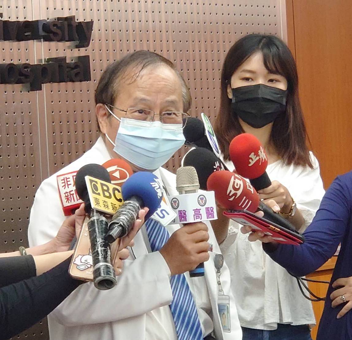 高醫院長侯明鋒今發聲明表示會以病人為重。 圖：高醫公關室/提供