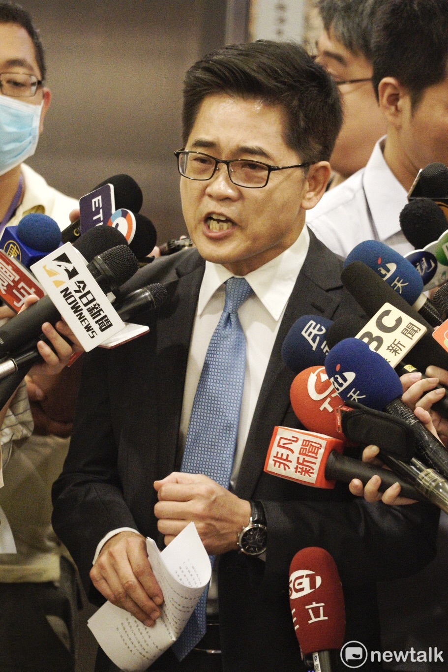 黄健庭的提名案，顯示蔡總統正在迷失她的執政方向，希望能夠盡快回頭是岸。 圖：張良一/攝（資料照片）