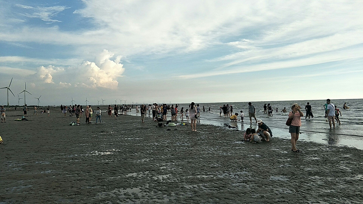大安濱海樂園。 台中市政府/提供