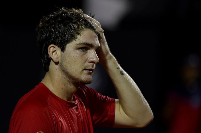 克羅埃西亞網球好手Borna Coric。 圖／美聯社／達志影像
