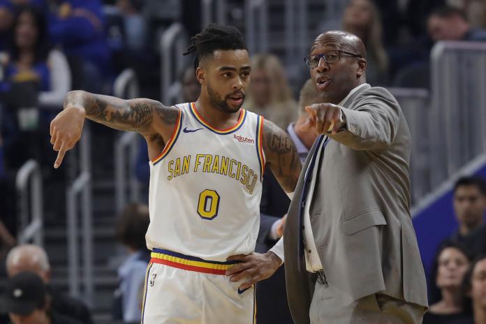 勇士隊首席助理教練Mike Brown。 圖／美聯社／達志影像