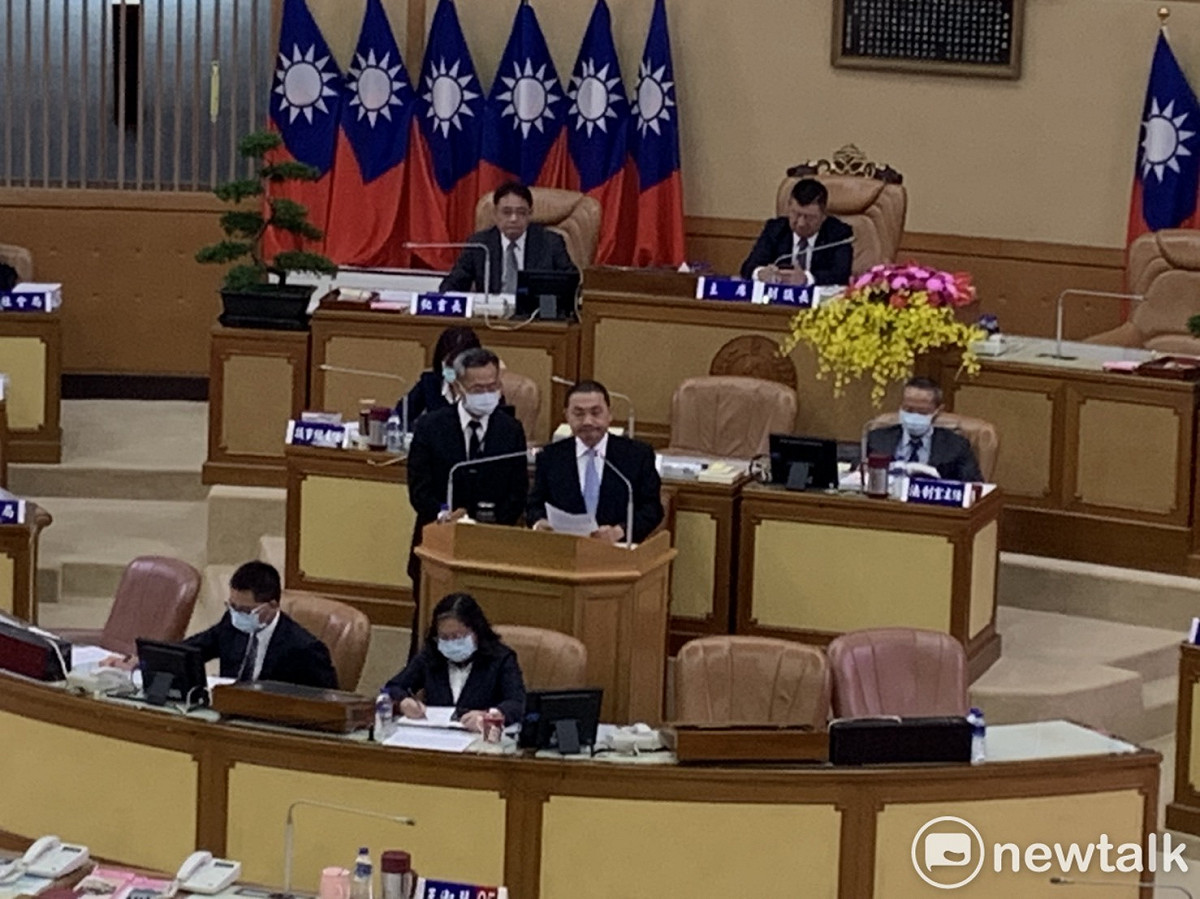 侯友宜表示，新北市非常希望有更多人才給予指導。 圖：林昀真/攝