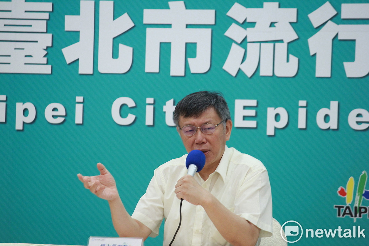 台北市長柯文哲。 圖：周煊惠 / 攝（資料照）