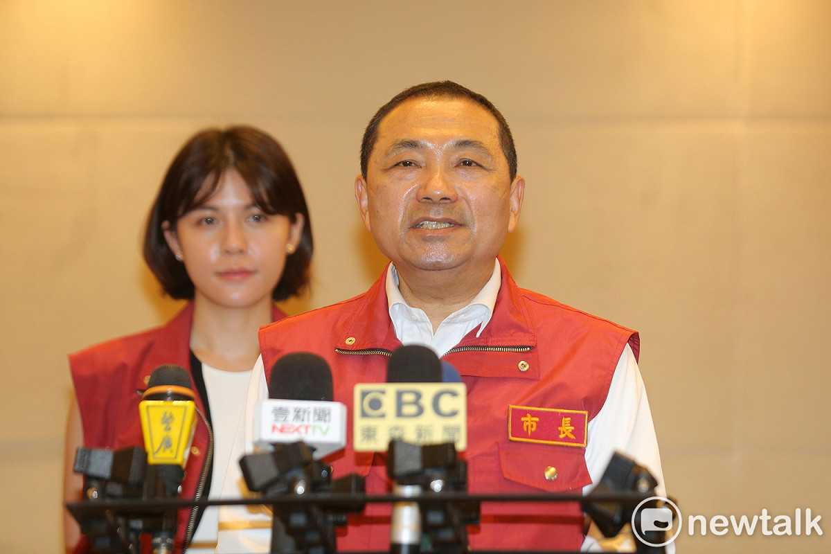 侯友宜肯定國民黨徵召市議員三連霸的李眉蓁參選高雄市長補選，「絕對是一個好的人選。」 圖：林昀真／攝
