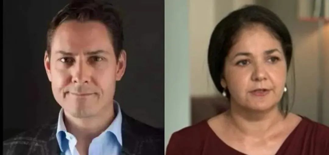 加拿大公民康明凱與妻子納吉布拉，康明凱因涉嫌從事危害中國國家安全活動已在中國被提起公訴。 圖 : 翻攝自環球時報