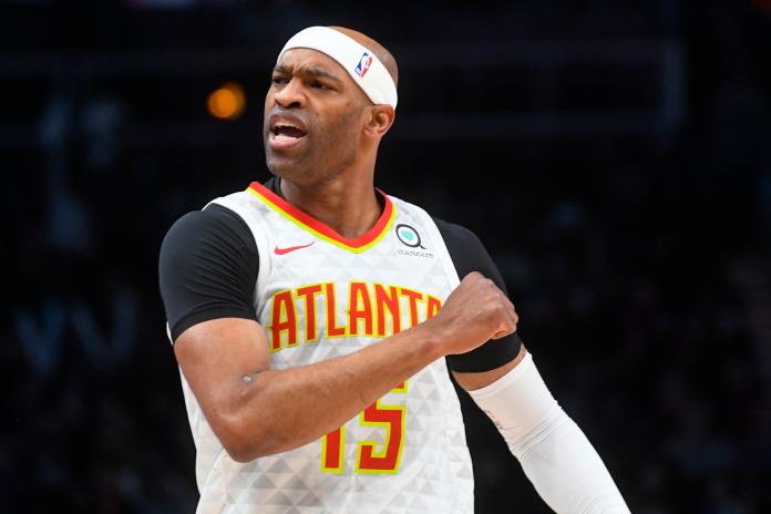 NBA老鷹隊球星Vince Carter。 圖／美聯社／達志影像