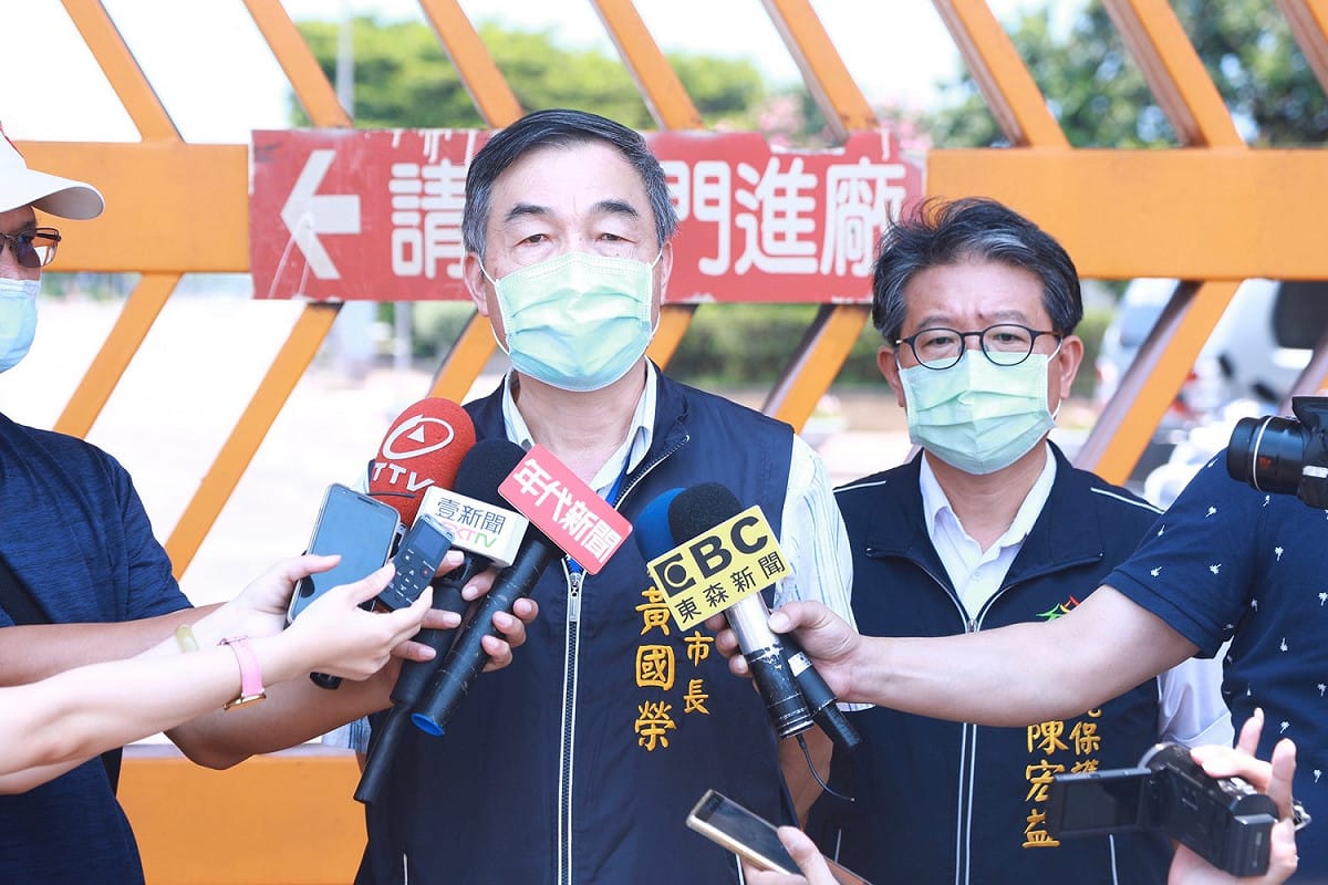 副市長黃國榮強調捍衛中部人健康的決心不變。 台中市政府/提供