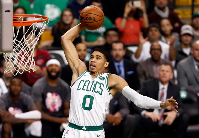 Jayson Tatum。 圖／美聯社／達志影像