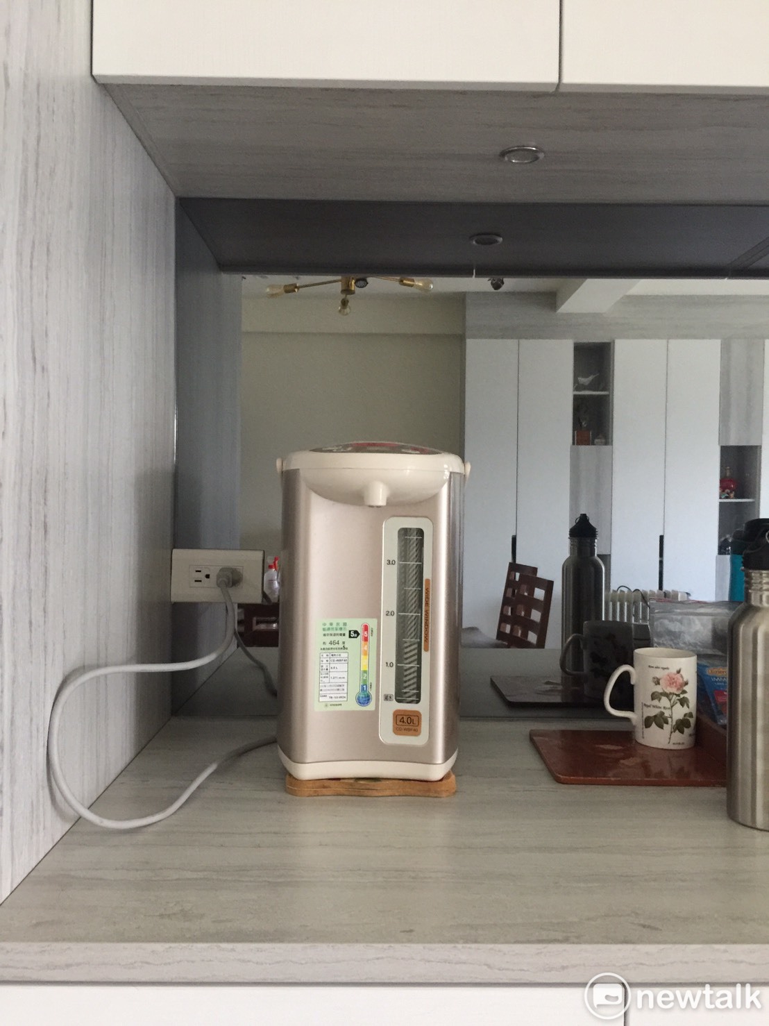 台電曝家中的電熱水瓶其實是「吃電怪獸」。 圖：新頭殼資料照
