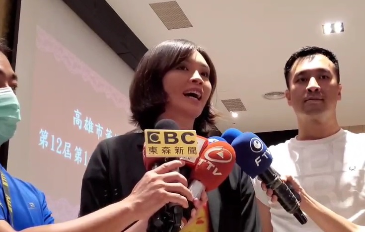 李眉蓁受訪回應爭取亞運的失言風波。 圖：李眉蓁競選辦公室/提供（資料照）