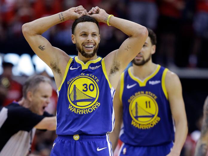 勇士明星射手Stephen Curry。 圖／美聯社／達志影像