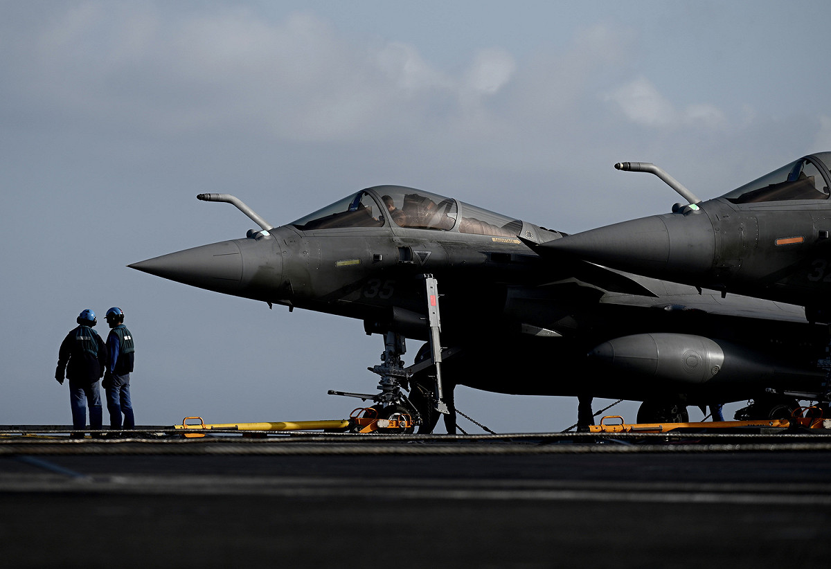 印度預計在27日就能夠順利接收法國的疾風戰機（Rafale）。 圖：達志影像／美聯社