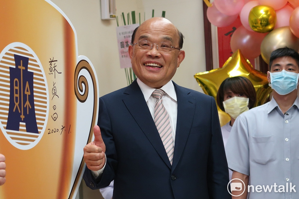 行政院長蘇貞昌 圖：林朝億/攝