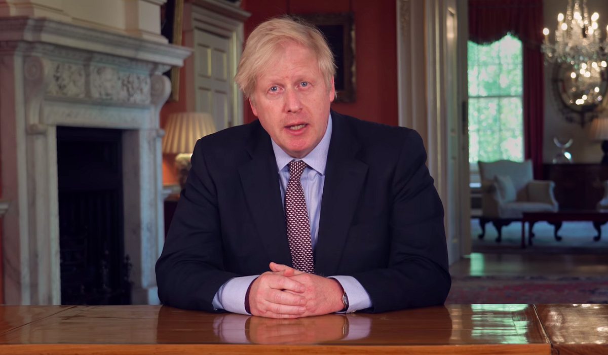 英國首相強生對華為態度轉硬。 圖：取自強生臉書