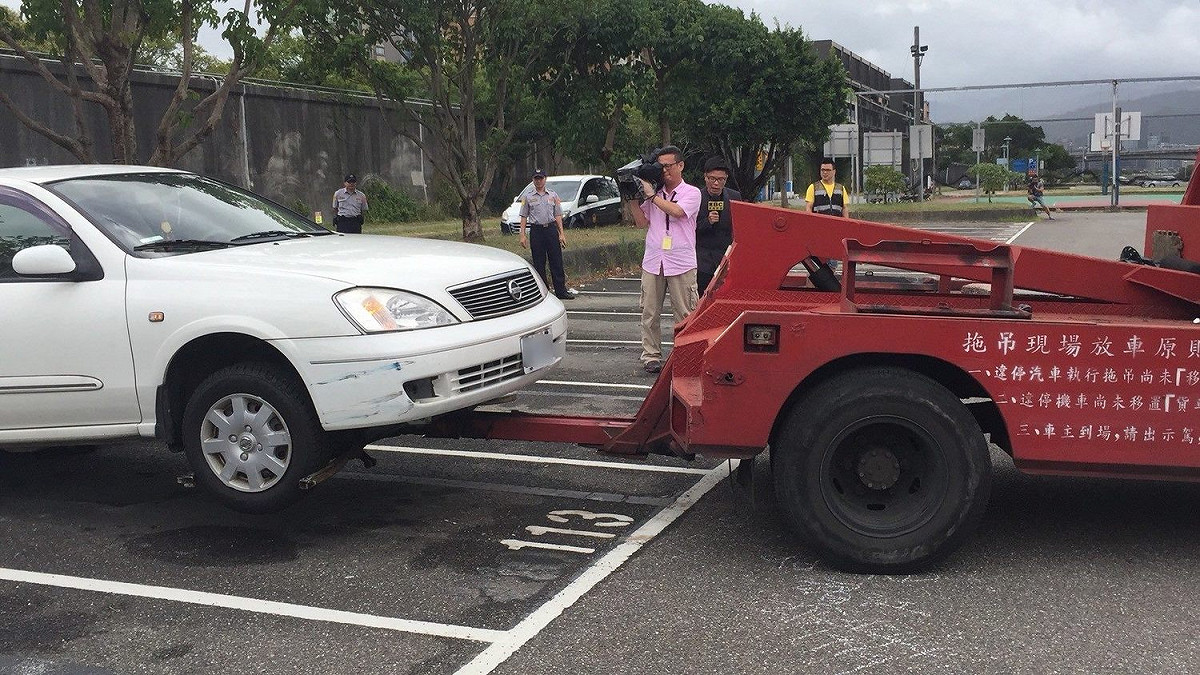 北市水利處宣佈即（1）日起河濱違規停車罰鍰將提高。 圖：台北市水利處／提供
