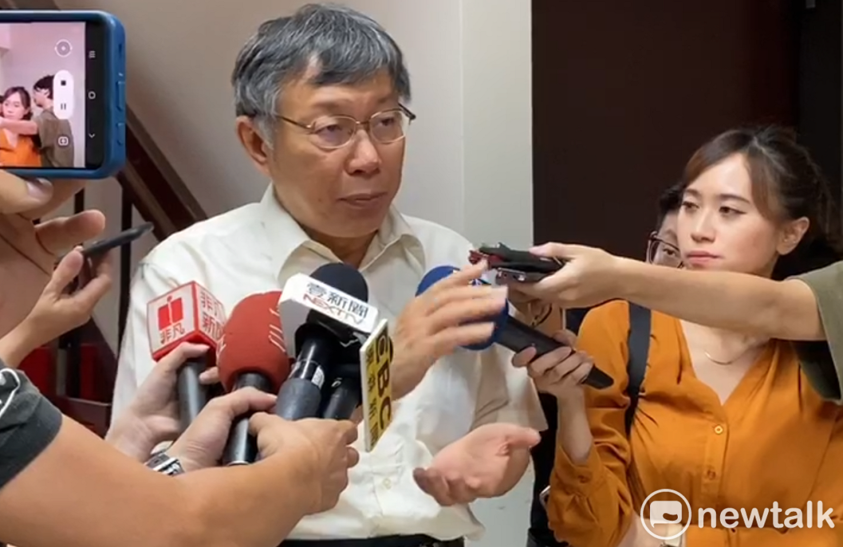民眾黨主席、台北市長柯文哲。 圖：周煊惠 / 攝（資料照）