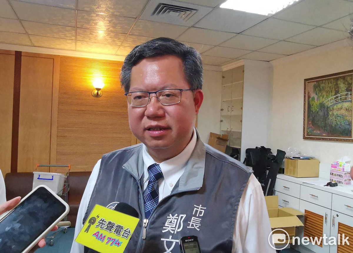 鄭文燦認為港版國安法通過，代表香港一國兩制已走到終點。 圖：林昀真/攝