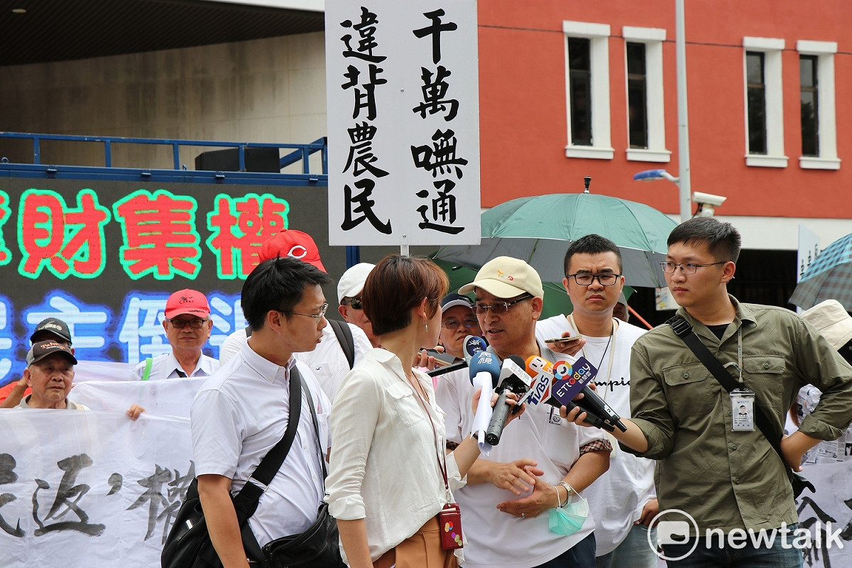 《農田水利法》三讀通過後，將改制為公務機關，引起部分農民不滿。 圖：謝孟華／攝（資料照片）