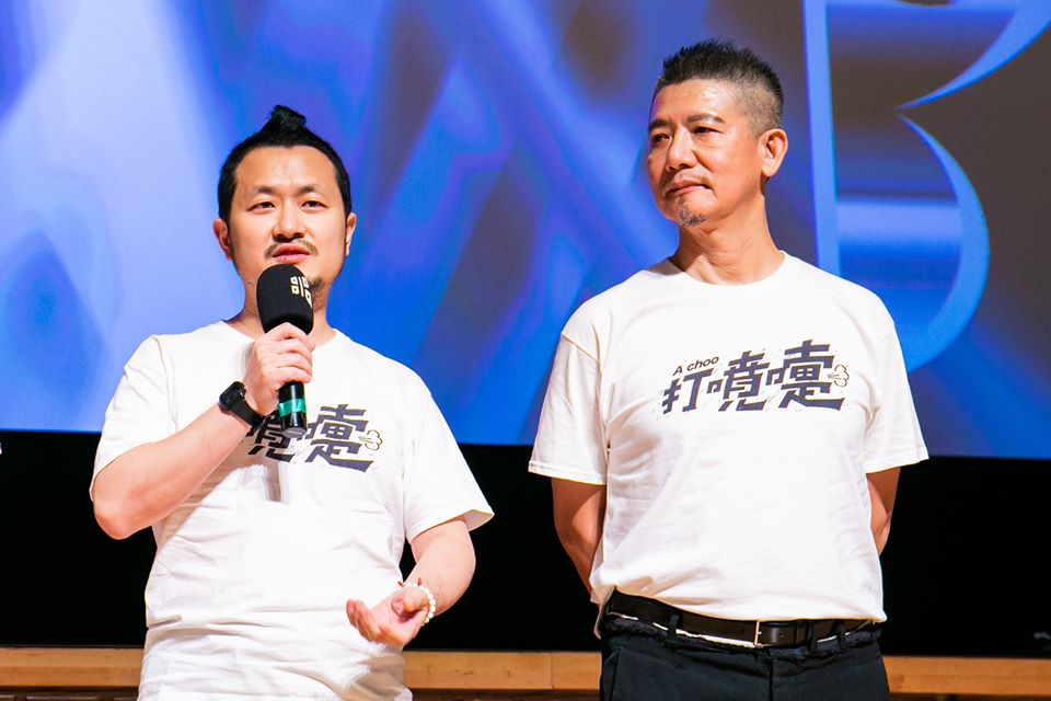 原著小說作者「九把刀」則透漏自己看到一半時已經落淚，並期許自己未來可以越挫越勇。 圖：翻攝台北電影節臉書粉絲專頁