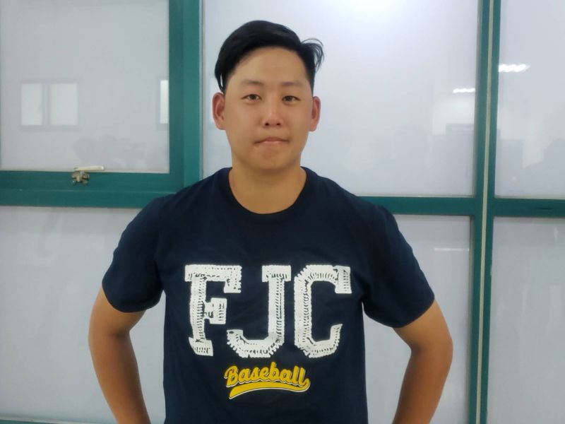 曾在美國Menlo College打球的好手高駿宇。 圖／黃建霖攝