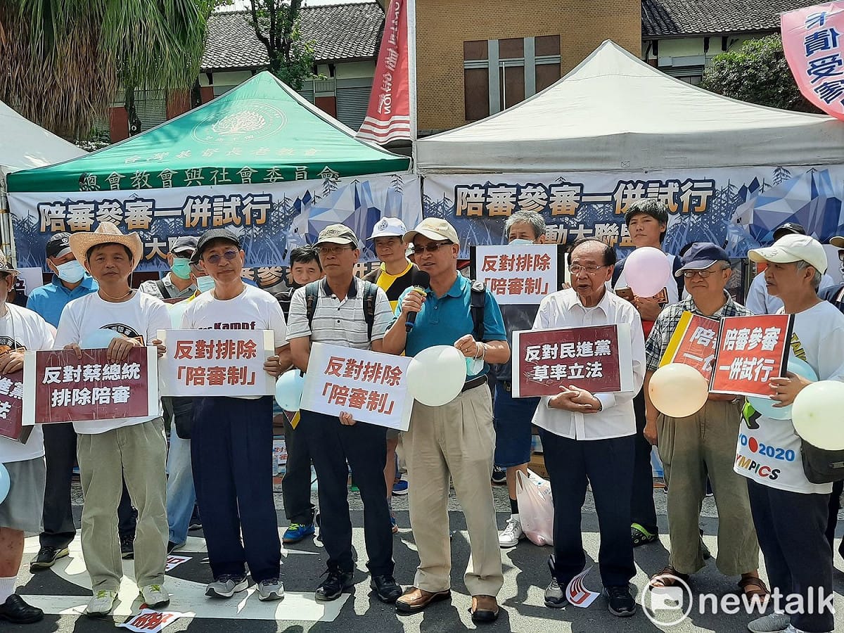 司改團體靜坐抗議邁入第8天。 圖:陳佩君/攝