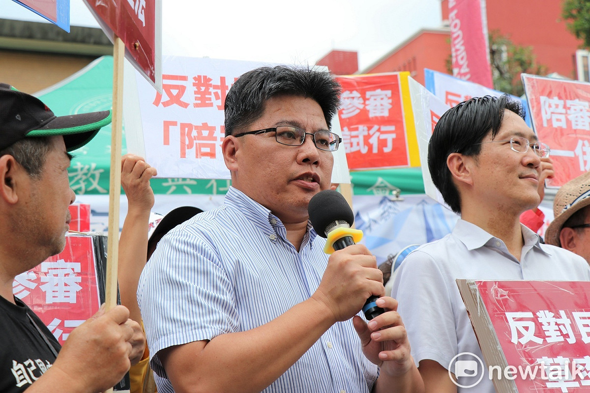 邱顯智提及，國民參與刑事審判法是司法重要變革，司改院所提的版本卻毫無誠意。 圖：謝孟華/攝(資料照)