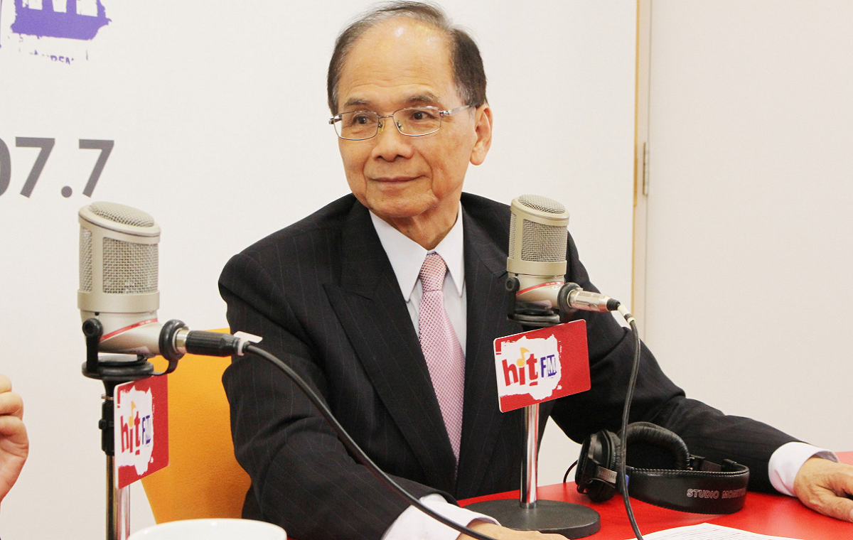 立法院長游錫堃。 圖:Hit Fm《周玉蔻嗆新聞》製作單位提供