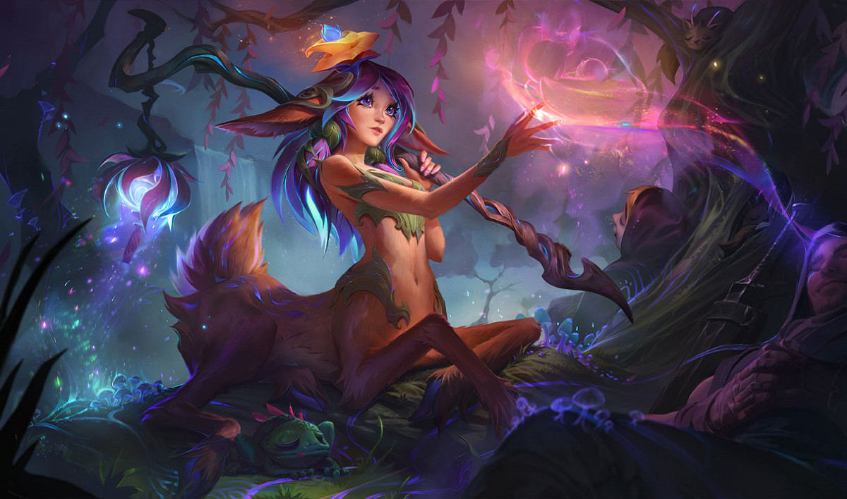 《英雄聯盟》新英雄「羞澀靈花」莉莉亞亮相 圖：Riot Games