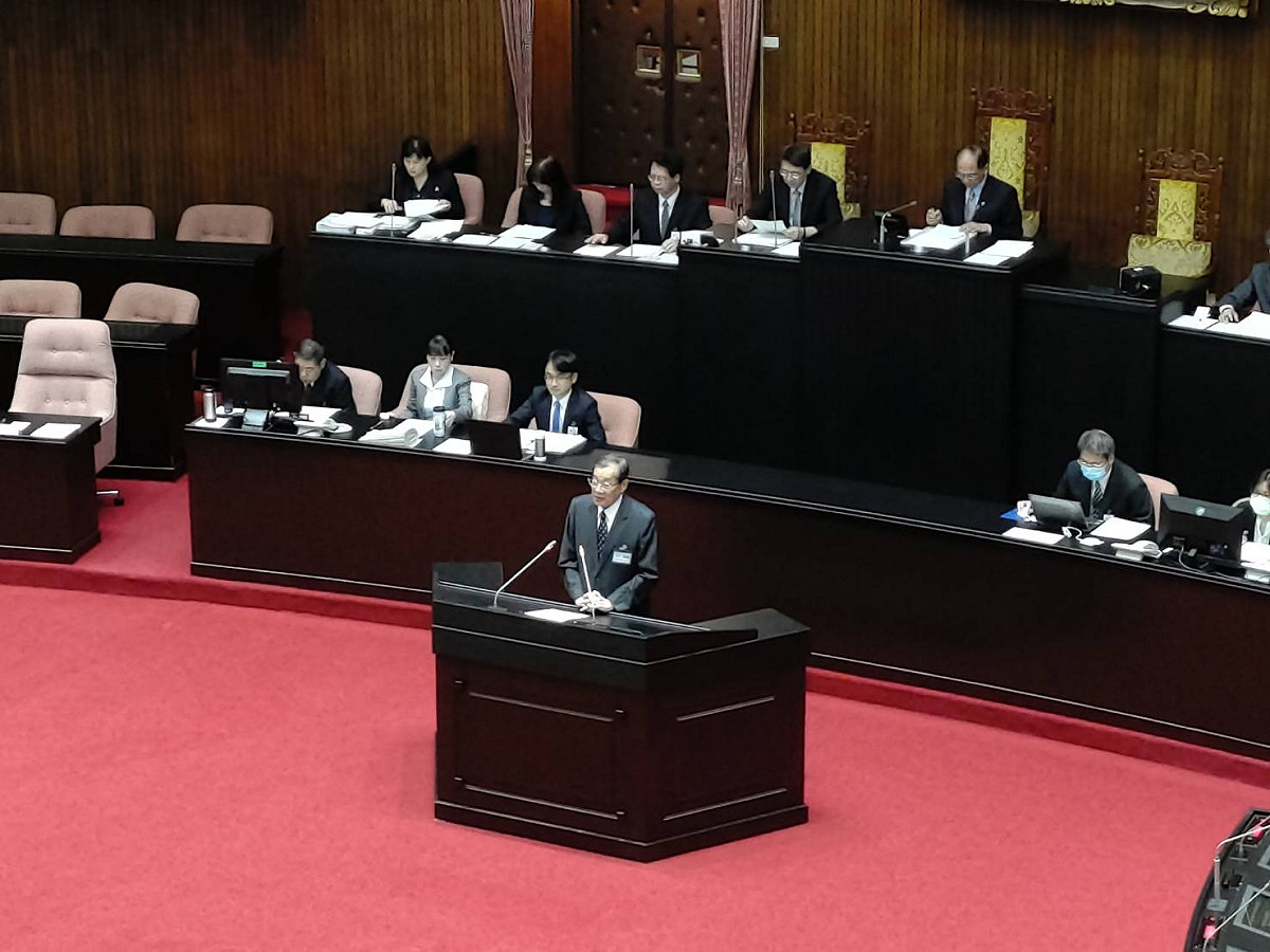 考試院長被提名人黃榮村。 圖:黃建豪攝