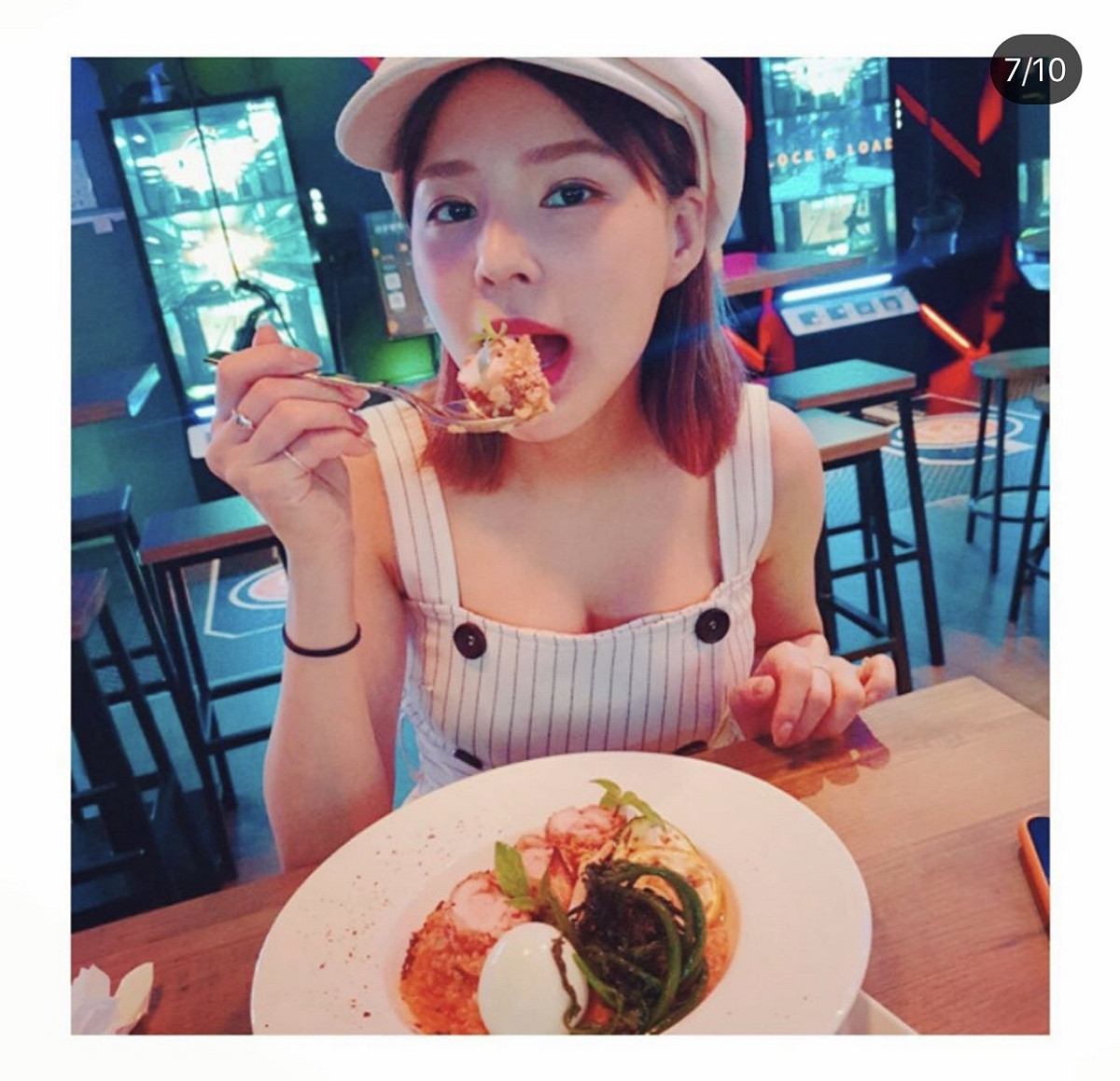 33歲藝人熊熊擁有G罩杯的好身材，深受男性粉絲喜愛。 圖：翻攝Instagram