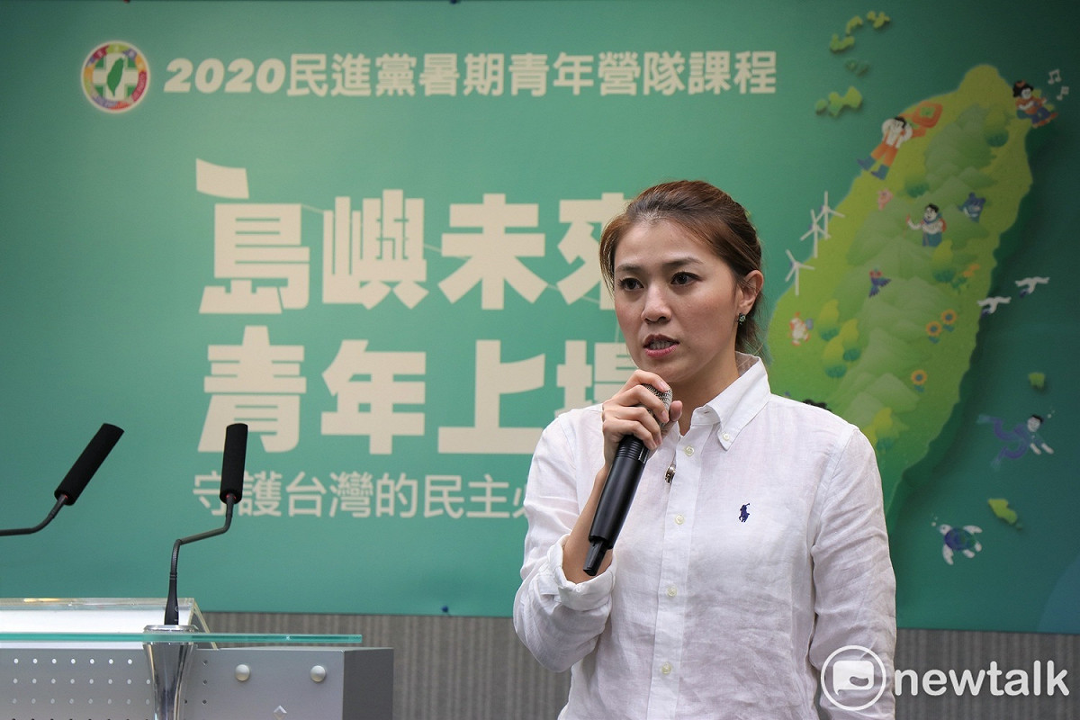 民進黨發言人顏若芳（資料照片）。 圖：謝孟華/攝
