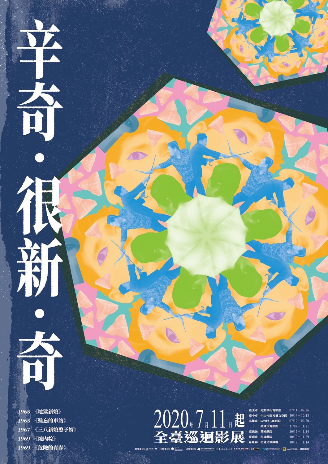 「辛奇・很新・奇」影展主視覺海報。 圖：影視聽中心/提供