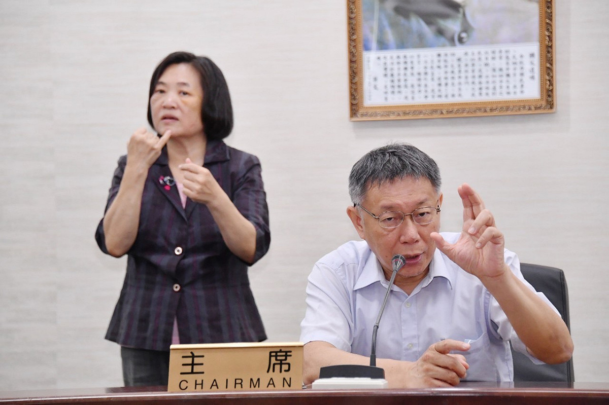 柯文哲認為三倍券「是一個收買人心的作用」。 圖：台北市政府／提供