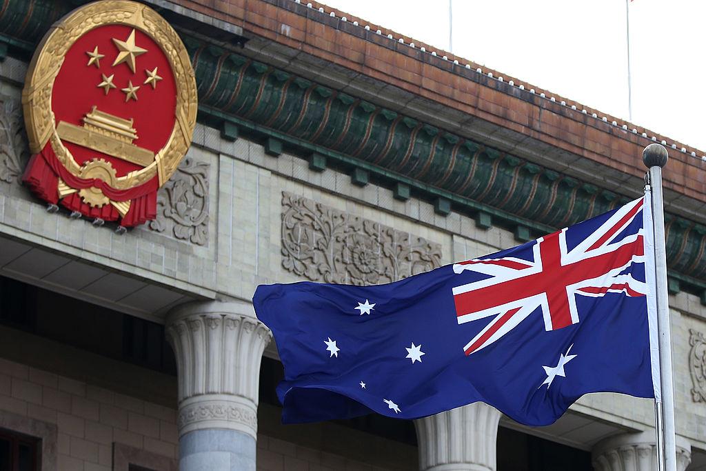 中澳關係一年來極速惡化 圖：翻攝自推特