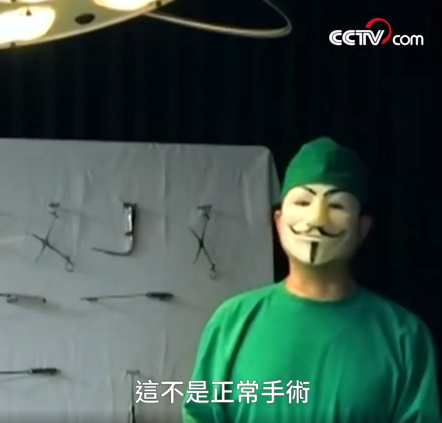 韓國KBS電視台專訪金善雄醫師。 圖：翻攝自CCTV中文 臉書。