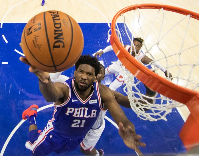Joel Embiid。 圖／美聯社／達志影像