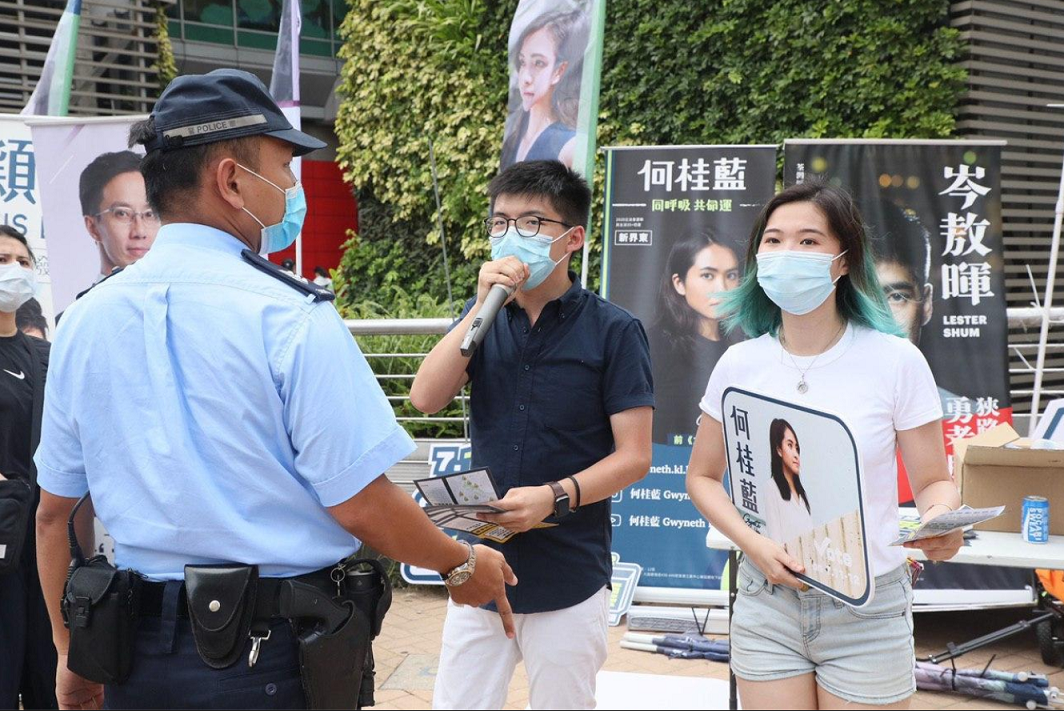 前香港眾志秘書長黃之鋒。 圖：翻攝自黃之鋒臉書