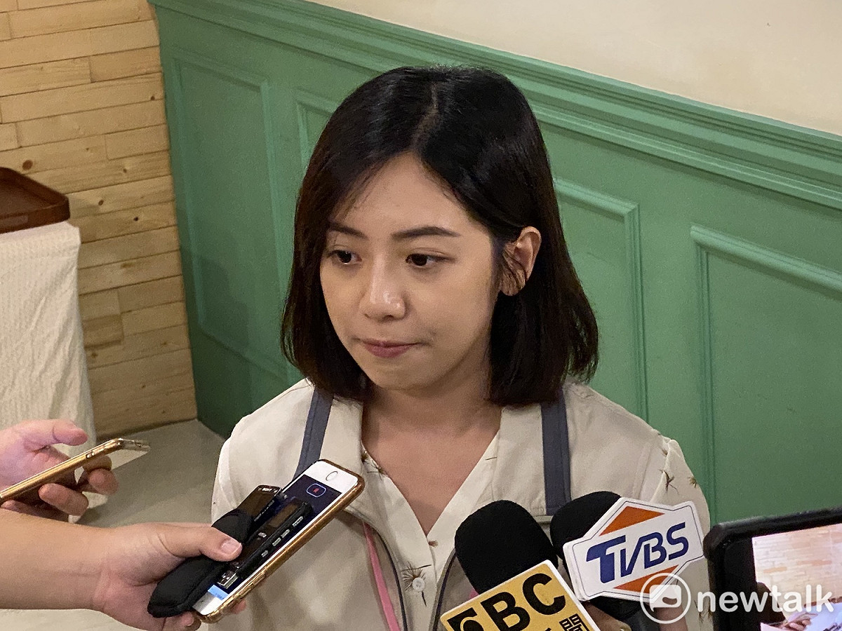 台北市副發言人黃瀞瑩。 圖：周煊惠 ／攝（資料照）