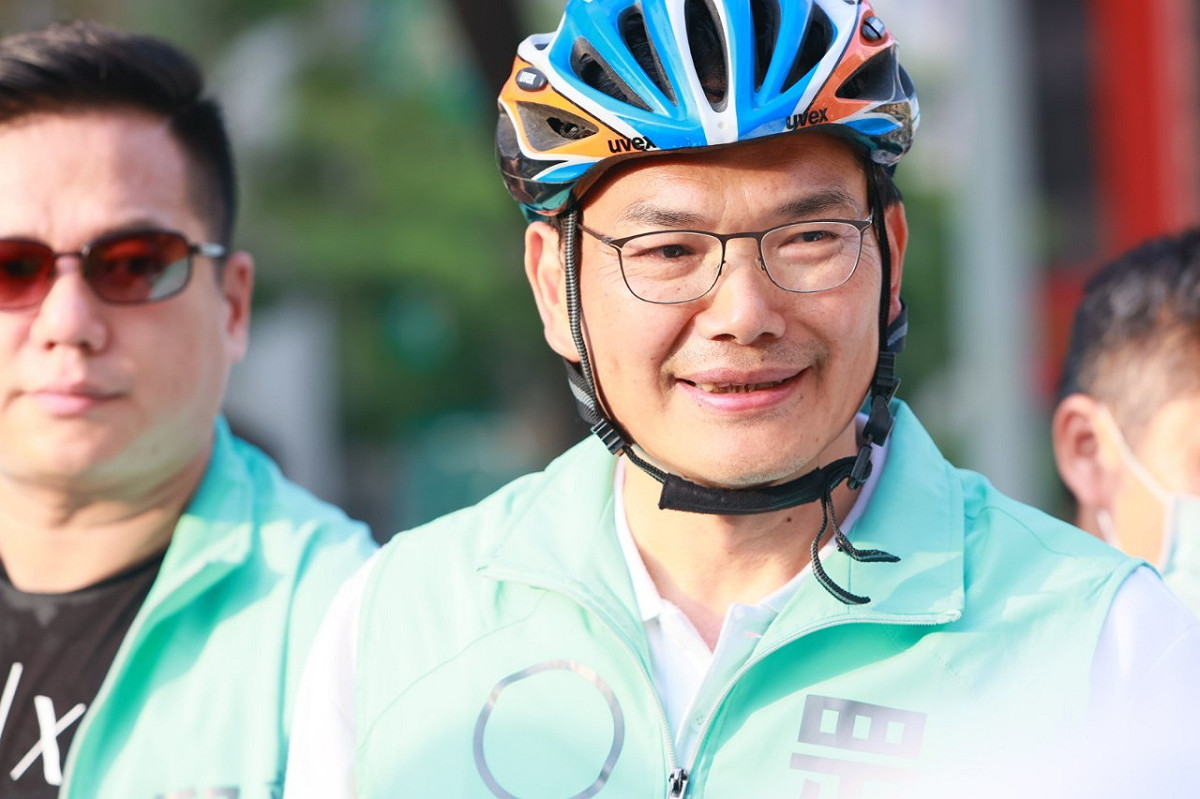 代表台灣民眾黨出馬參選高雄市長補選的高雄市議員吳益政。 圖:吳益政臉書