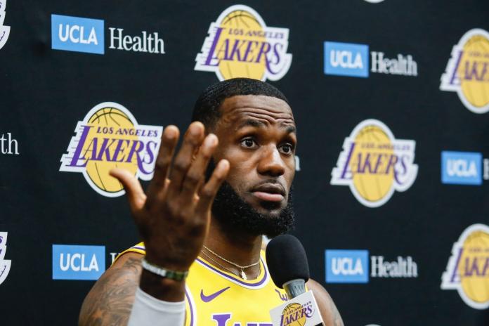 LeBron James。 圖／美聯社／達志影像