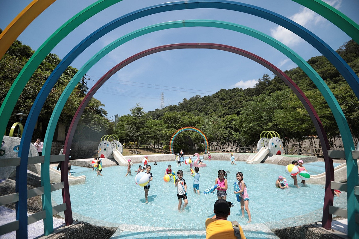 暖暖親水公園7/18起免費開放。 圖：基隆市府／提供