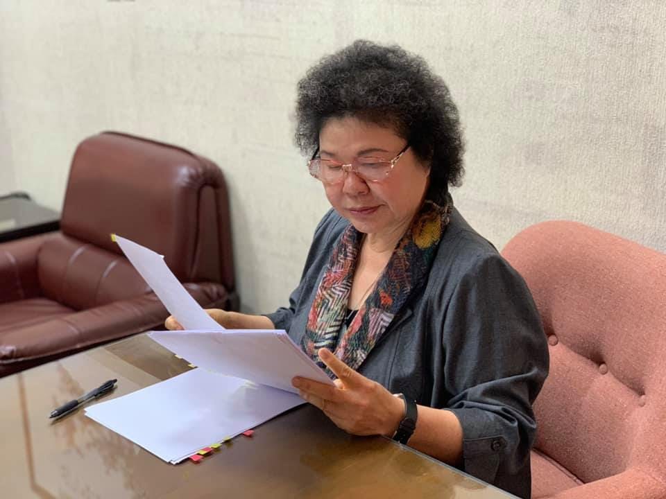 監察院長被提名人陳菊。 圖：翻攝自陳菊臉書（資料照）