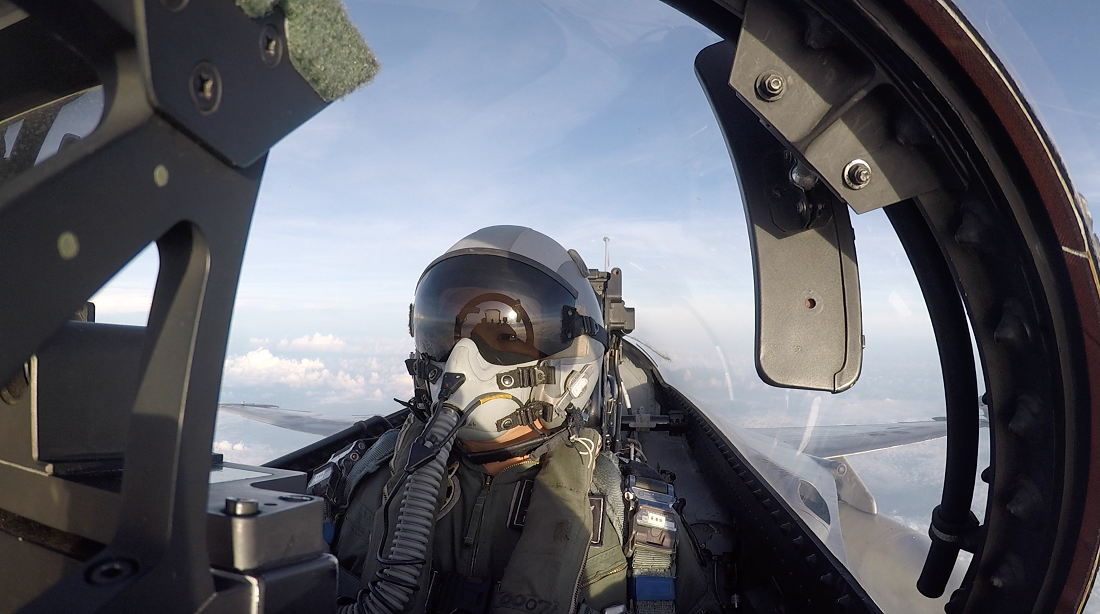 經國號戰機捍衛我國空防安全。 圖：軍聞社／提供