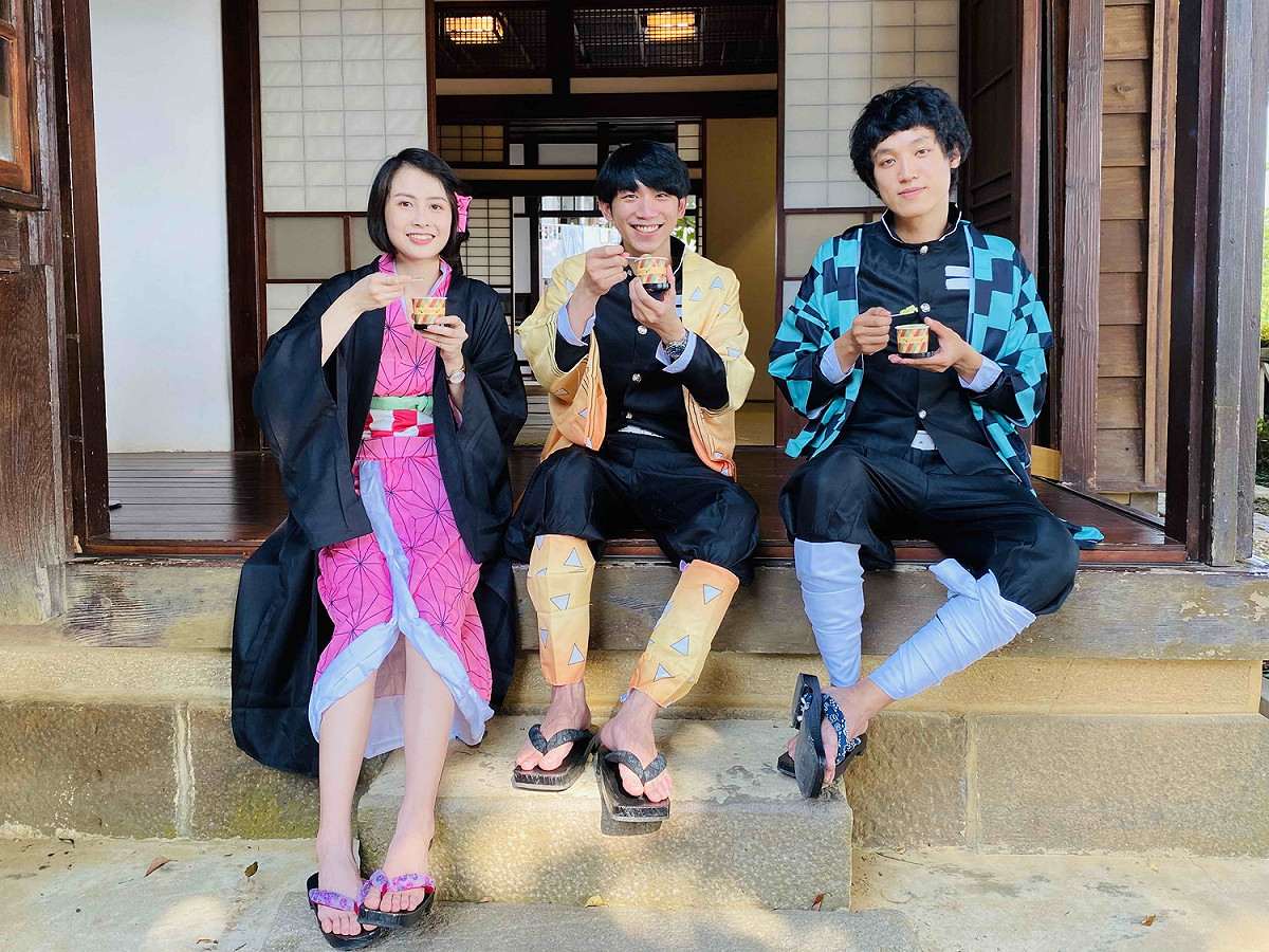 淡水街長多田榮吉故居目前除了舉辦「青春山海線－來去古蹟當Coser」活動外，還有販售沁涼消暑的冰淇淋。  圖：淡水古蹟博物館提供
