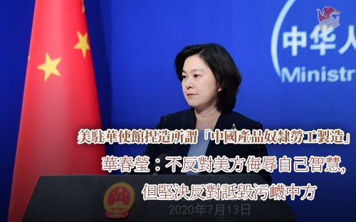 中共重砲反擊美方質疑 圖:擷取自新華網