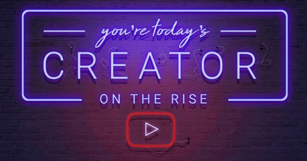 YouTube 推出「創作新秀」專區 圖：Google/提供