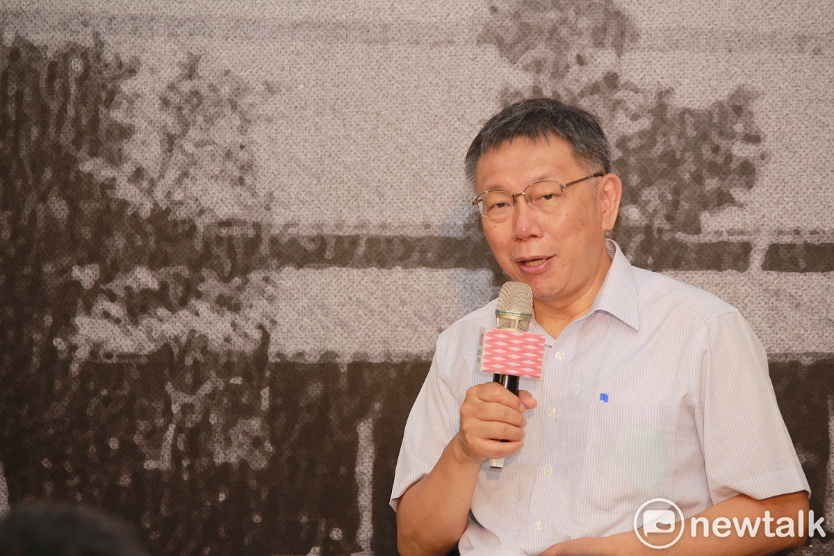 台北市長柯文哲。 圖：周煊惠/攝（資料照）