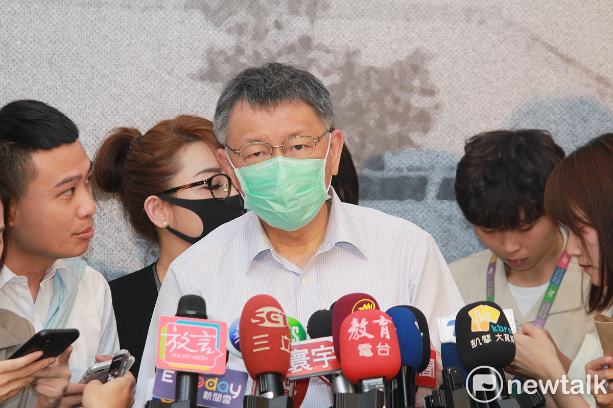 台北市長柯文哲。 圖：周煊惠 ／攝