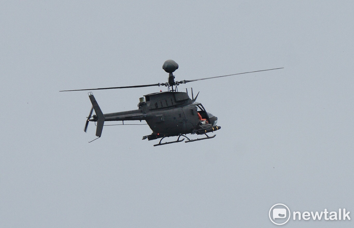 OH-58D戰搜直升機。（示意圖） 圖：張良一／攝（資料照片）
