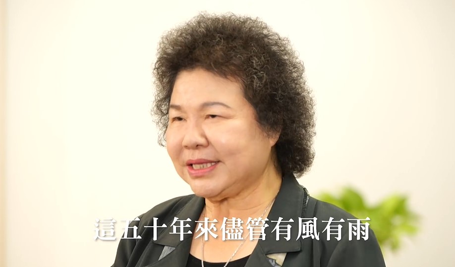 監察院長被提名人陳菊今日在臉書釋出影片，推動監察院的轉型，建立國家人權機構，這是責任也是承擔。 圖：翻攝自陳菊臉書